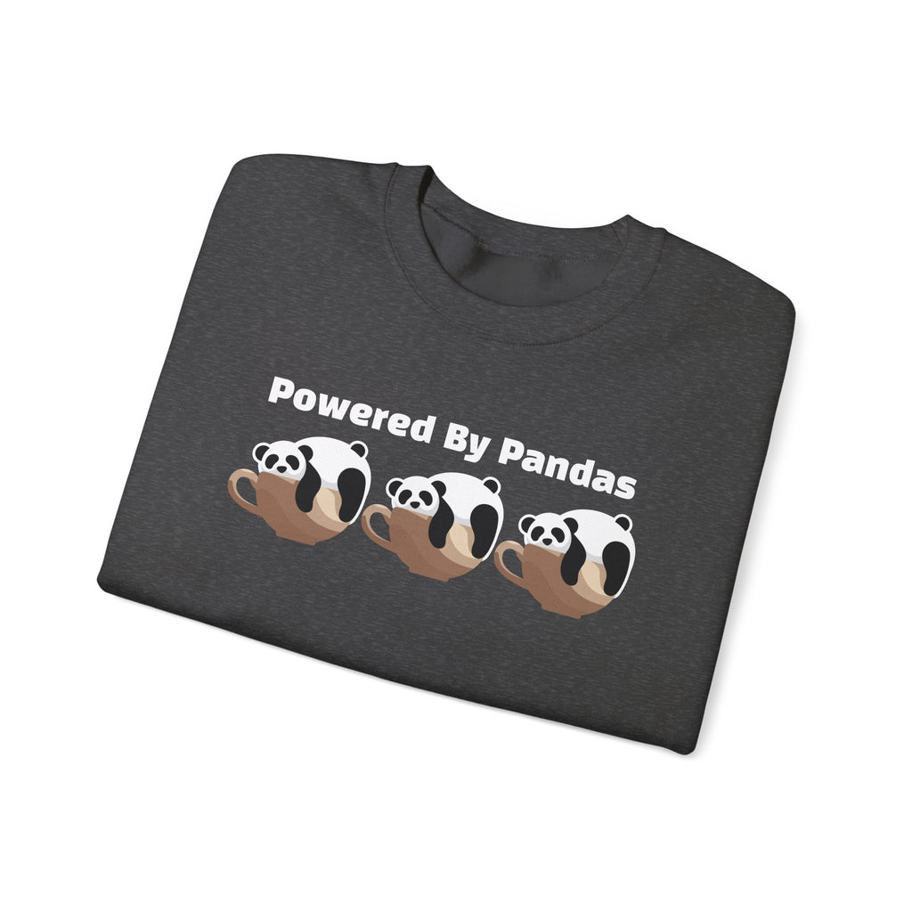 Powered By Pandas Crewneck Sweatshirt