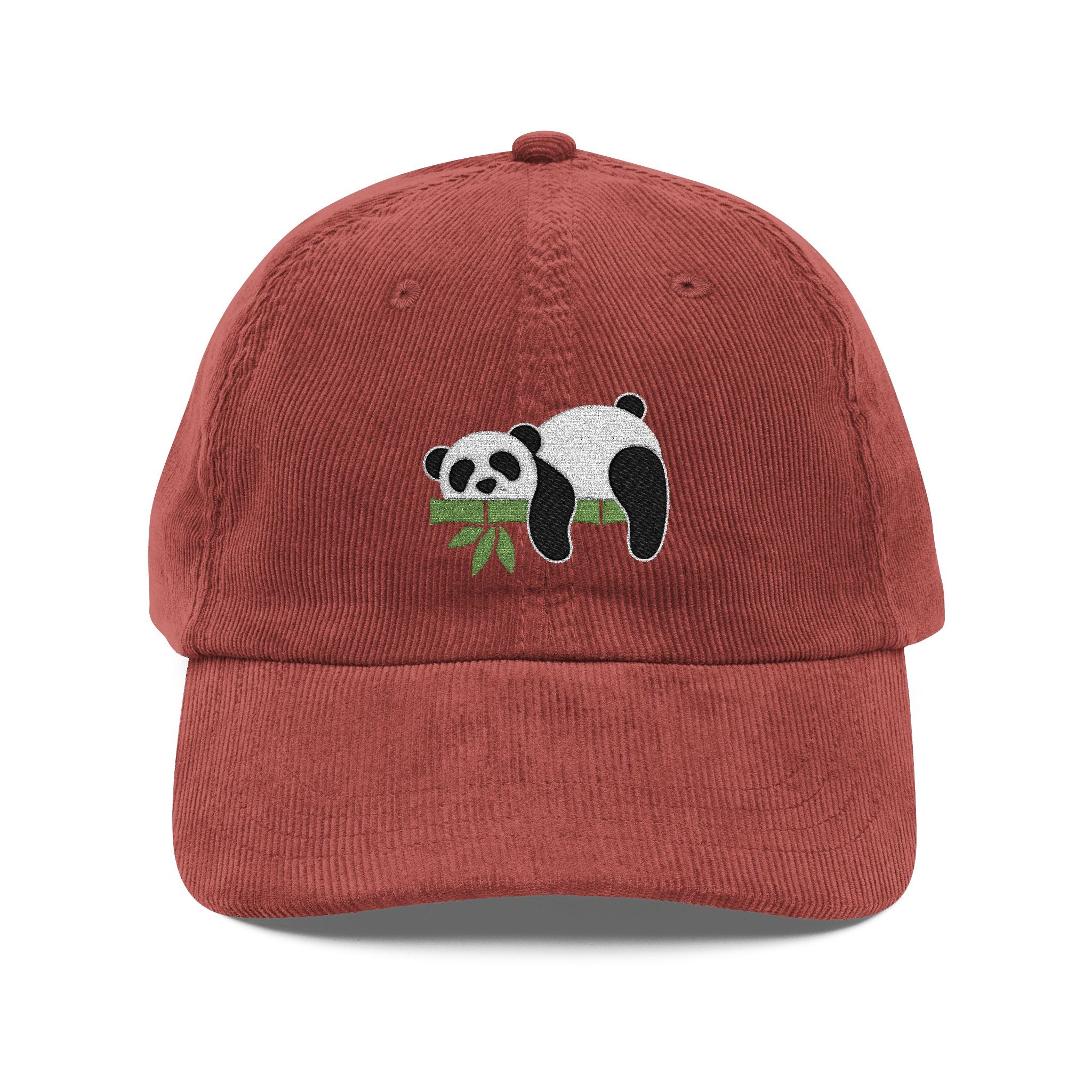Solo Panda Vintage Corduroy Cap