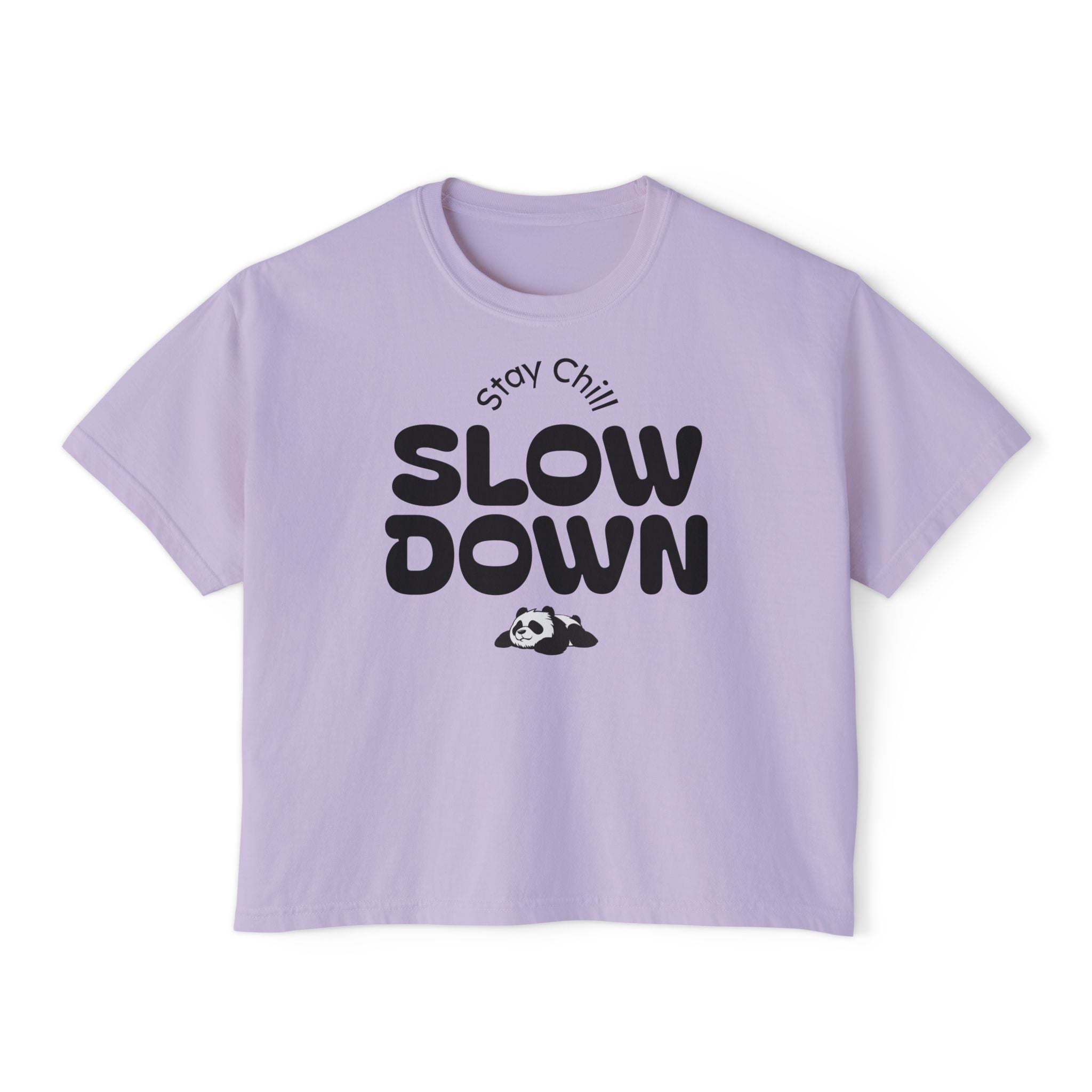 Slow Down Women's Boxy Tee