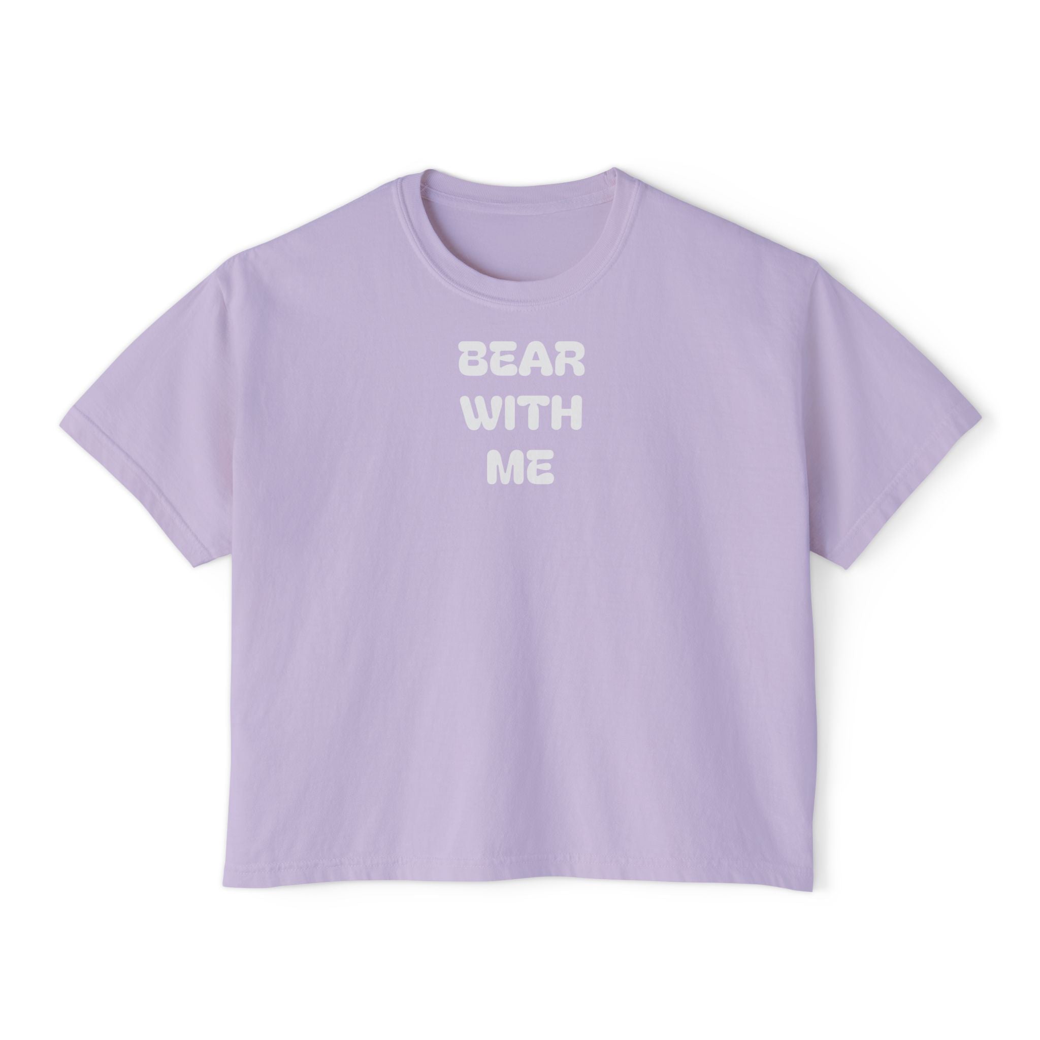Bear With Me Women's Boxy Tee
