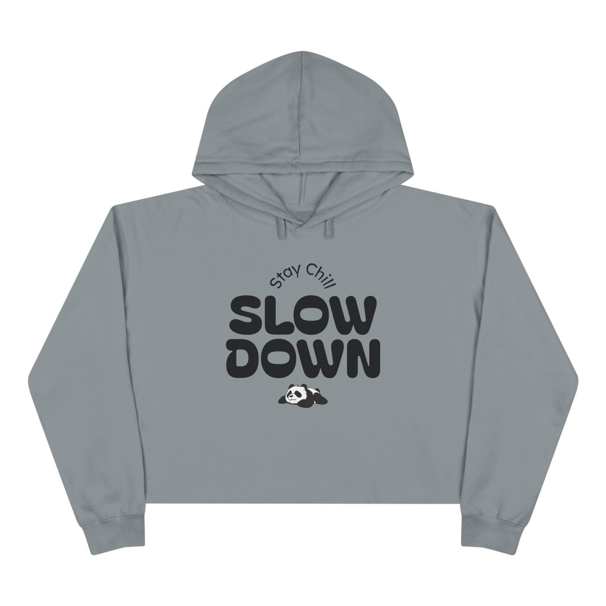 Slow Down Women's Crop Hoodie