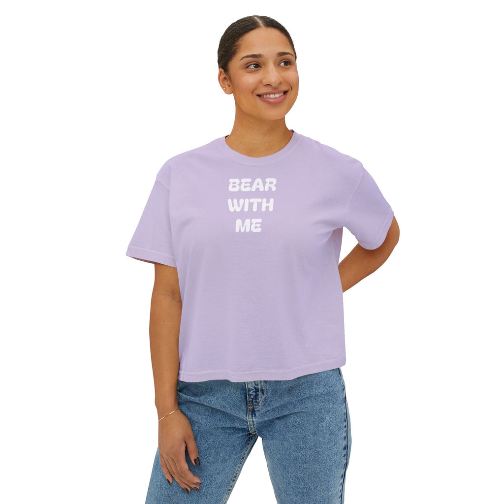 Bear With Me Women's Boxy Tee