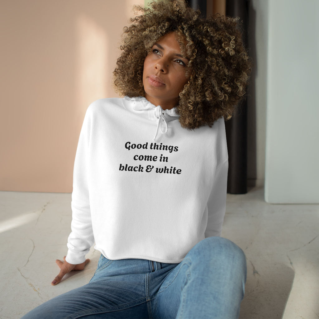 Good Things Women's Crop Hoodie