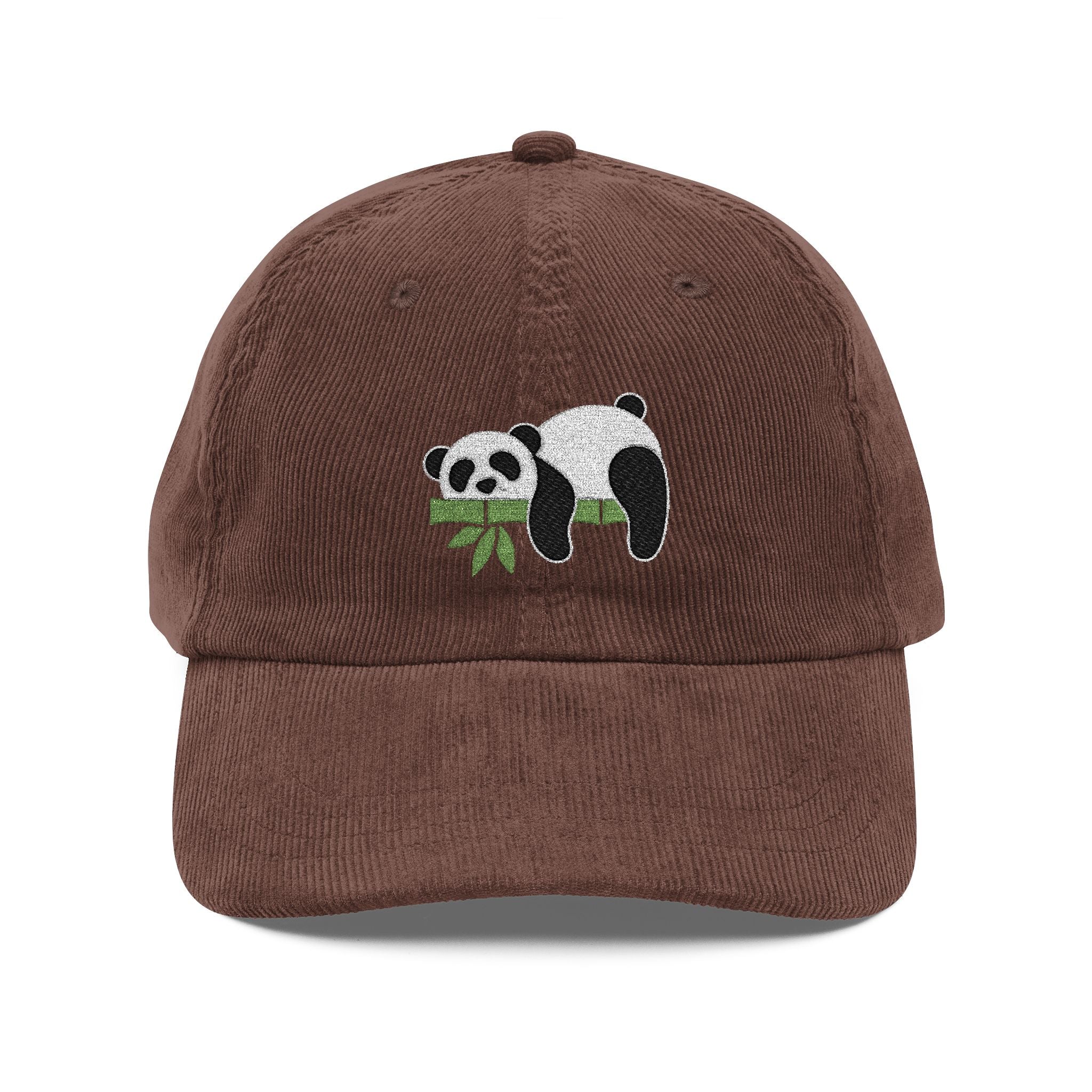 Solo Panda Vintage Corduroy Cap