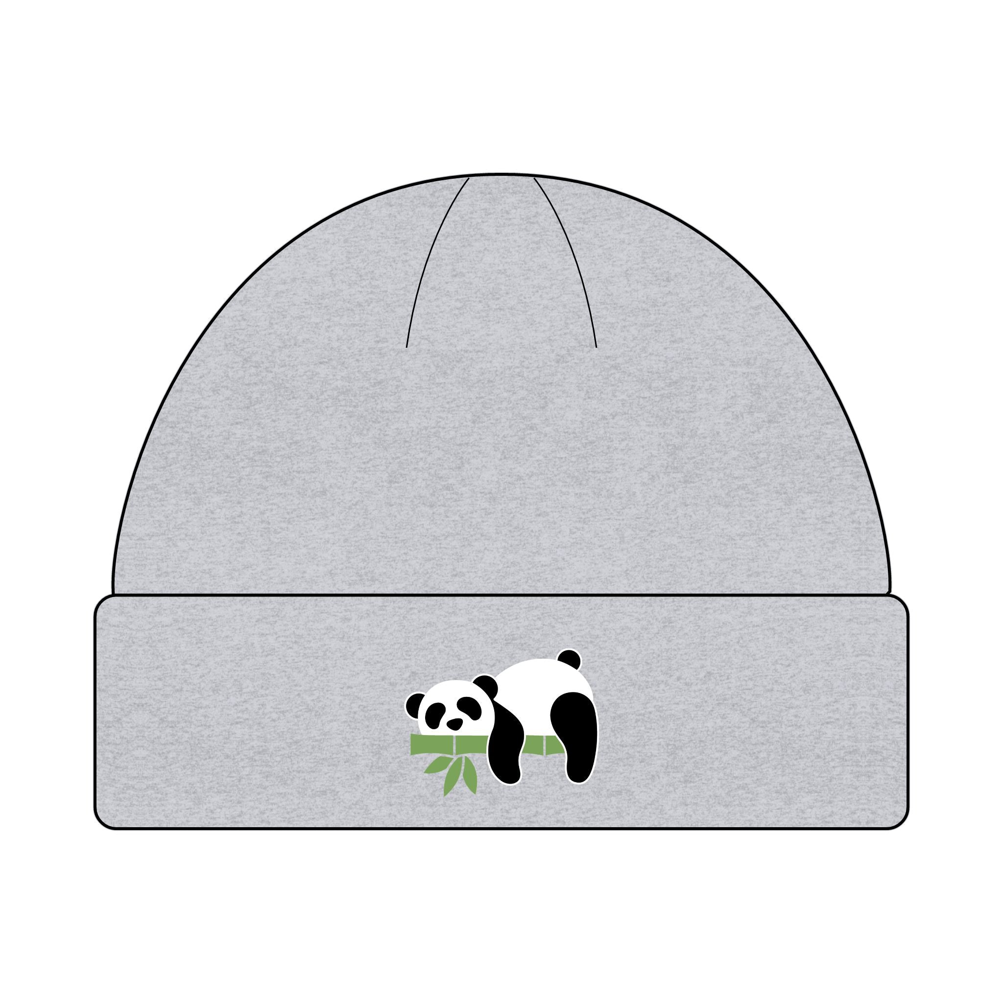 Solo Panda Cuff Beanie
