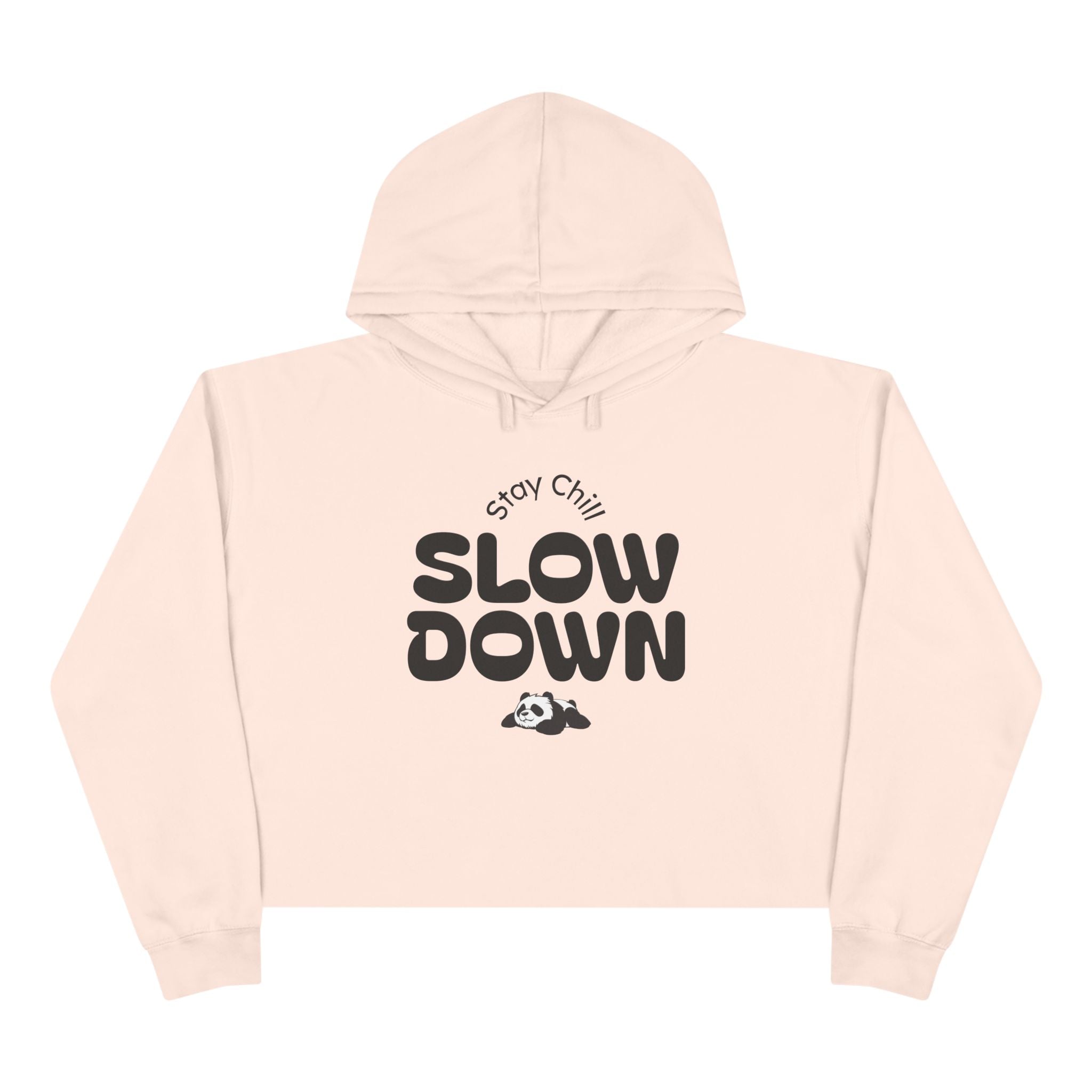 Slow Down Women's Crop Hoodie