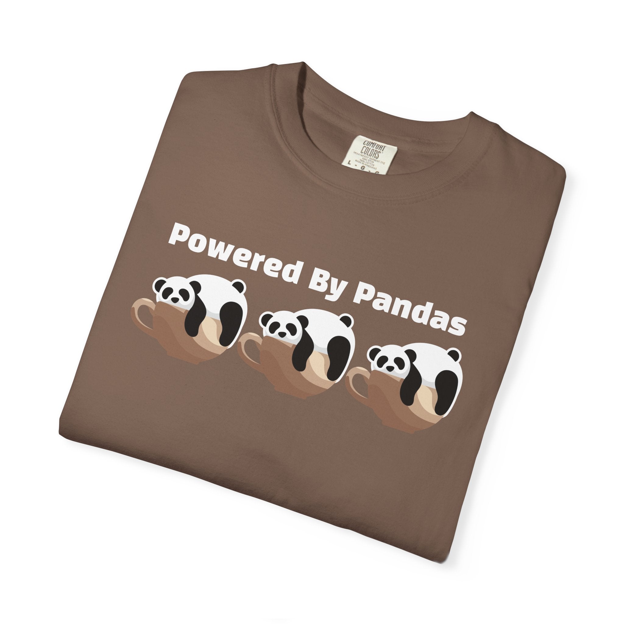 Powered by Pandas Tee