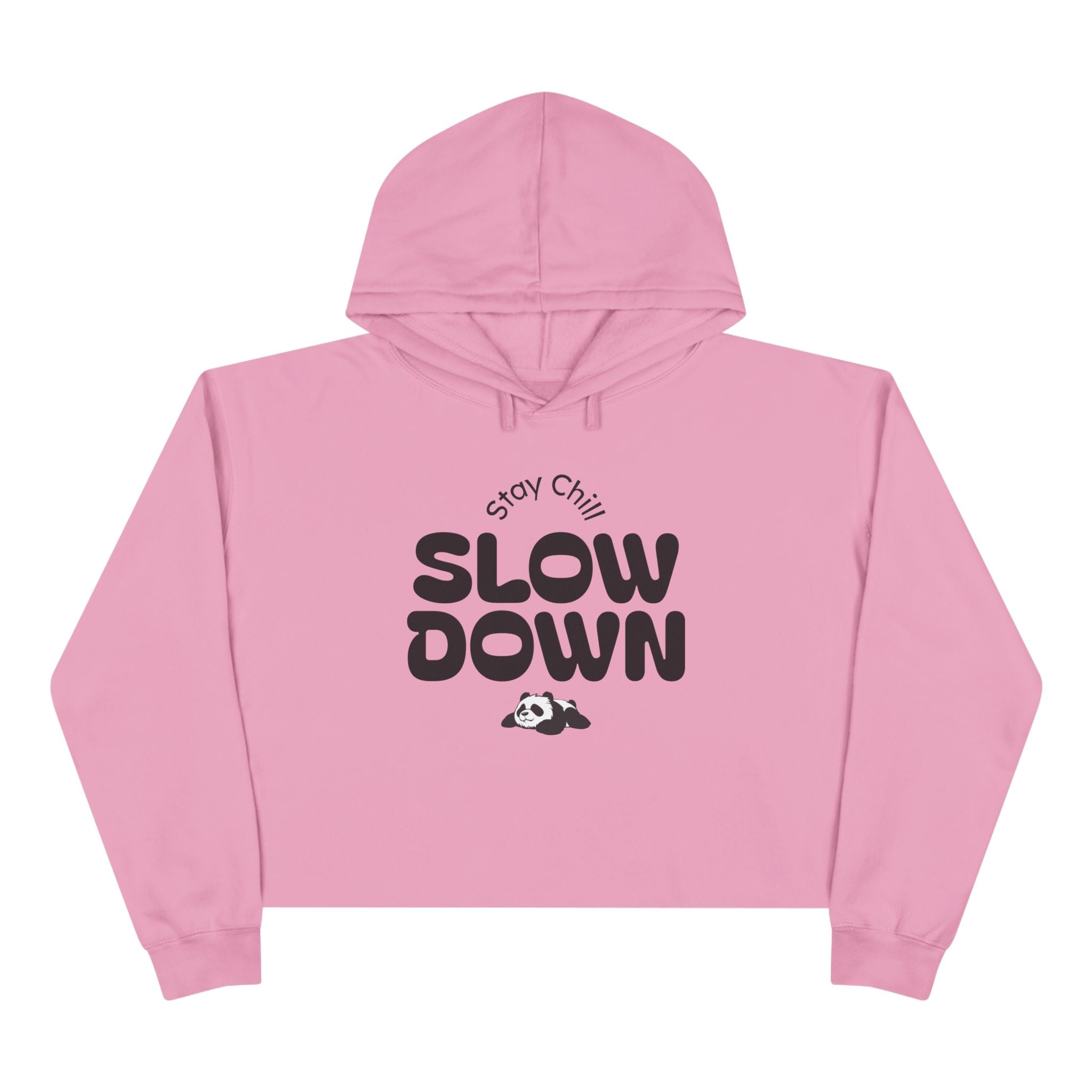 Slow Down Women's Crop Hoodie
