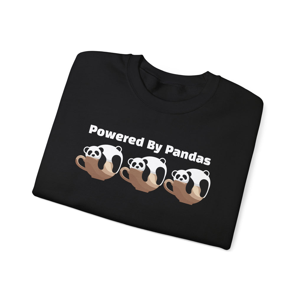 Powered By Pandas Crewneck Sweatshirt