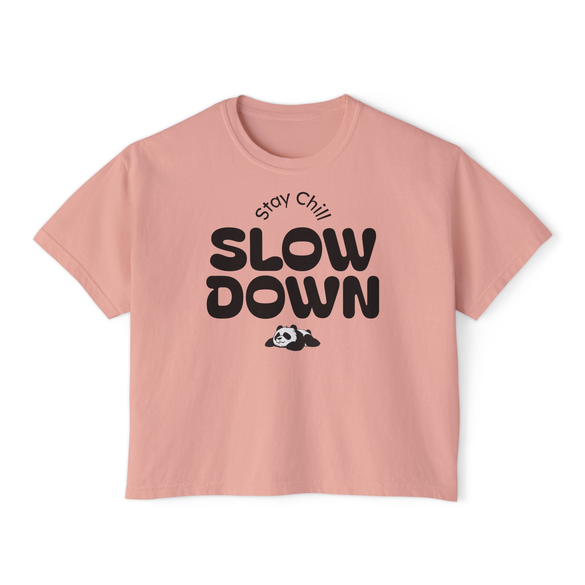 Slow Down Women's Boxy Tee
