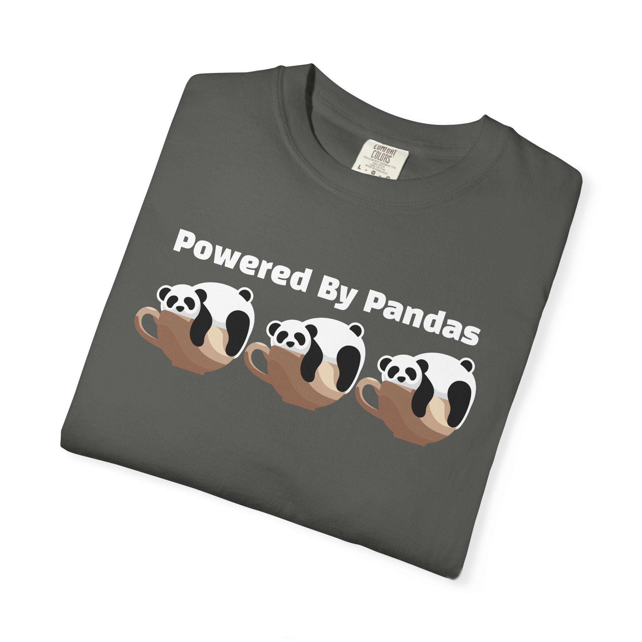 Powered by Pandas Tee