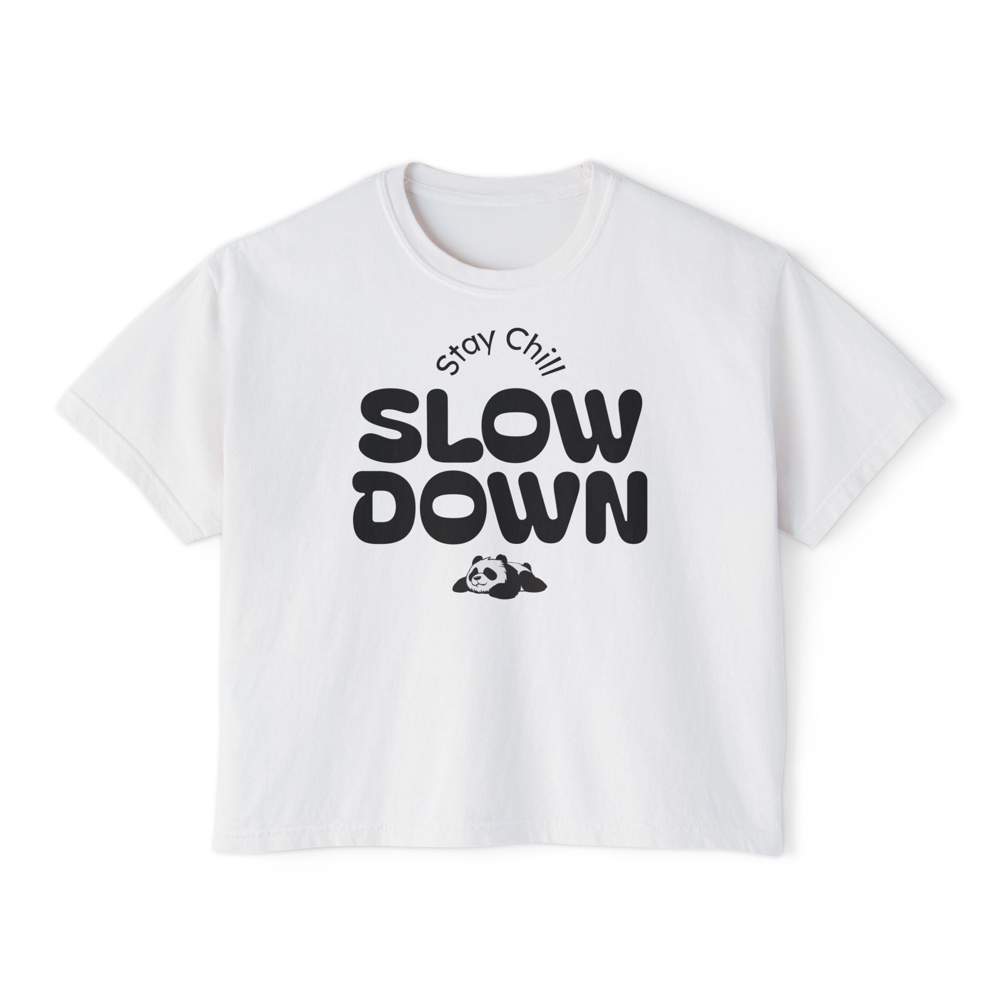 Slow Down Women's Boxy Tee