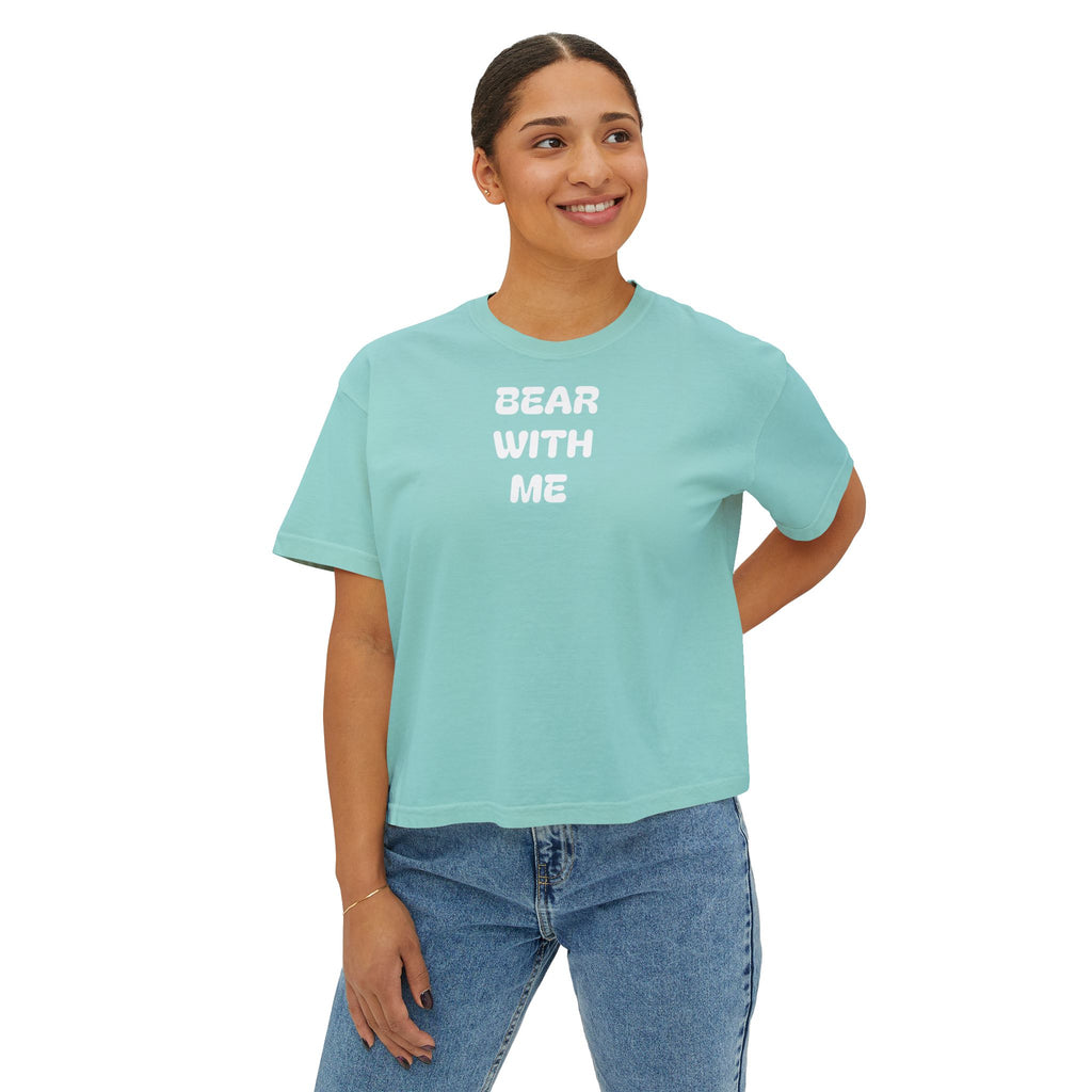 Bear With Me Women's Boxy Tee