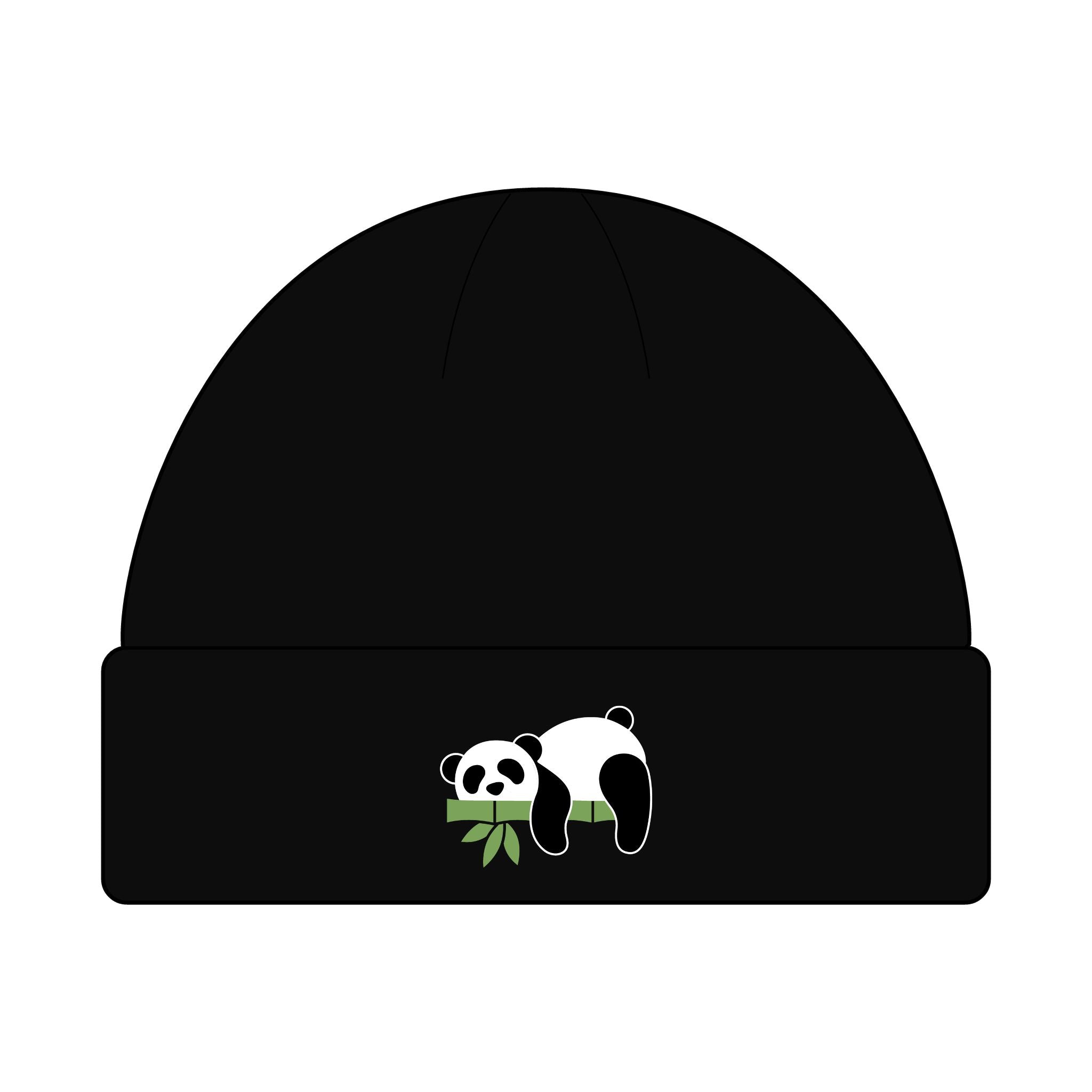 Solo Panda Cuff Beanie