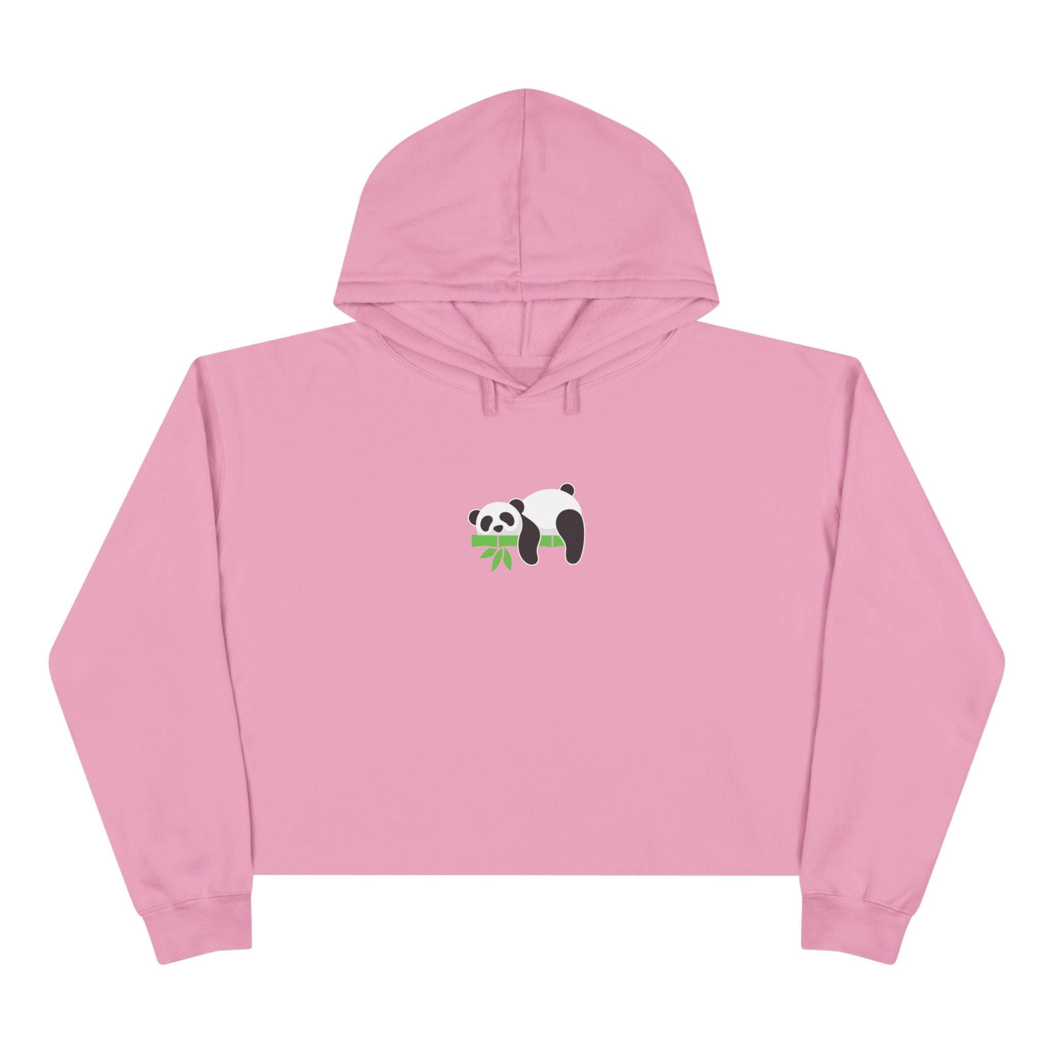 Solo Panda Crop Hoodie