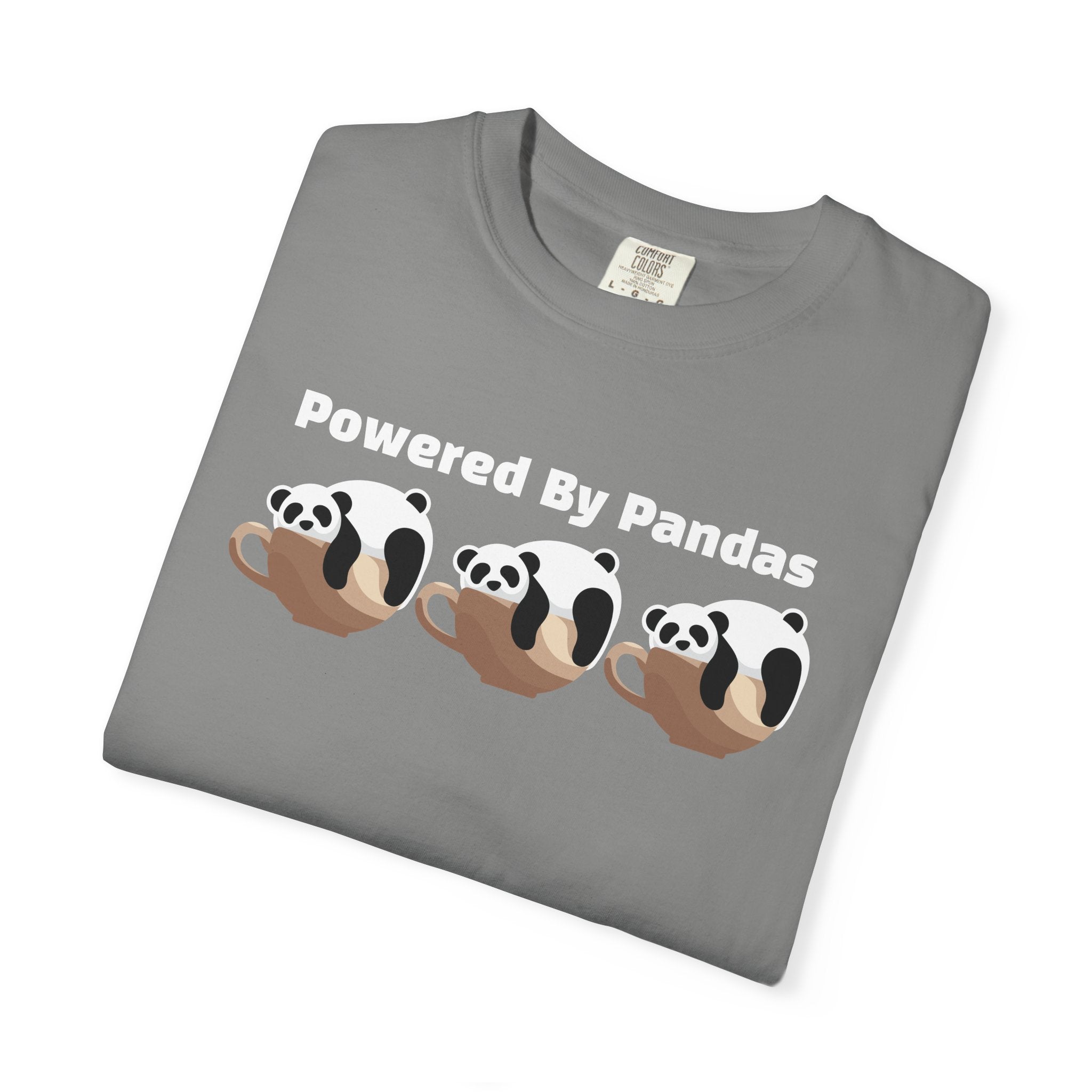 Powered by Pandas Tee