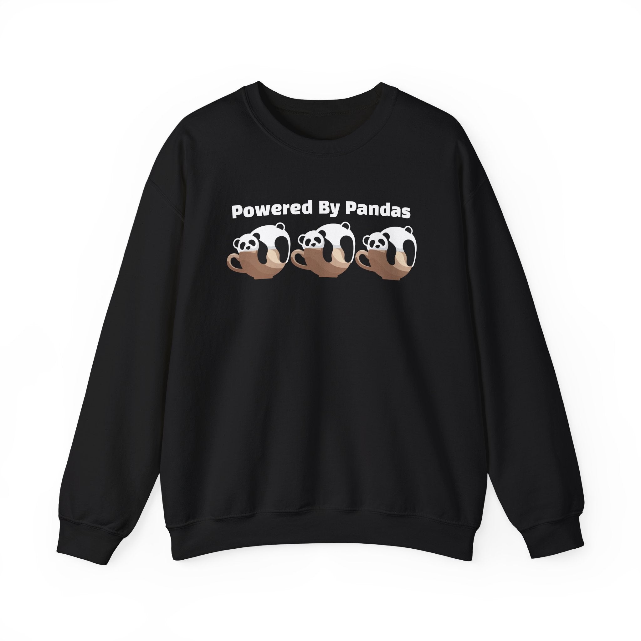 Powered By Pandas Crewneck Sweatshirt