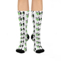 Panda Print Cushioned Crew Socks