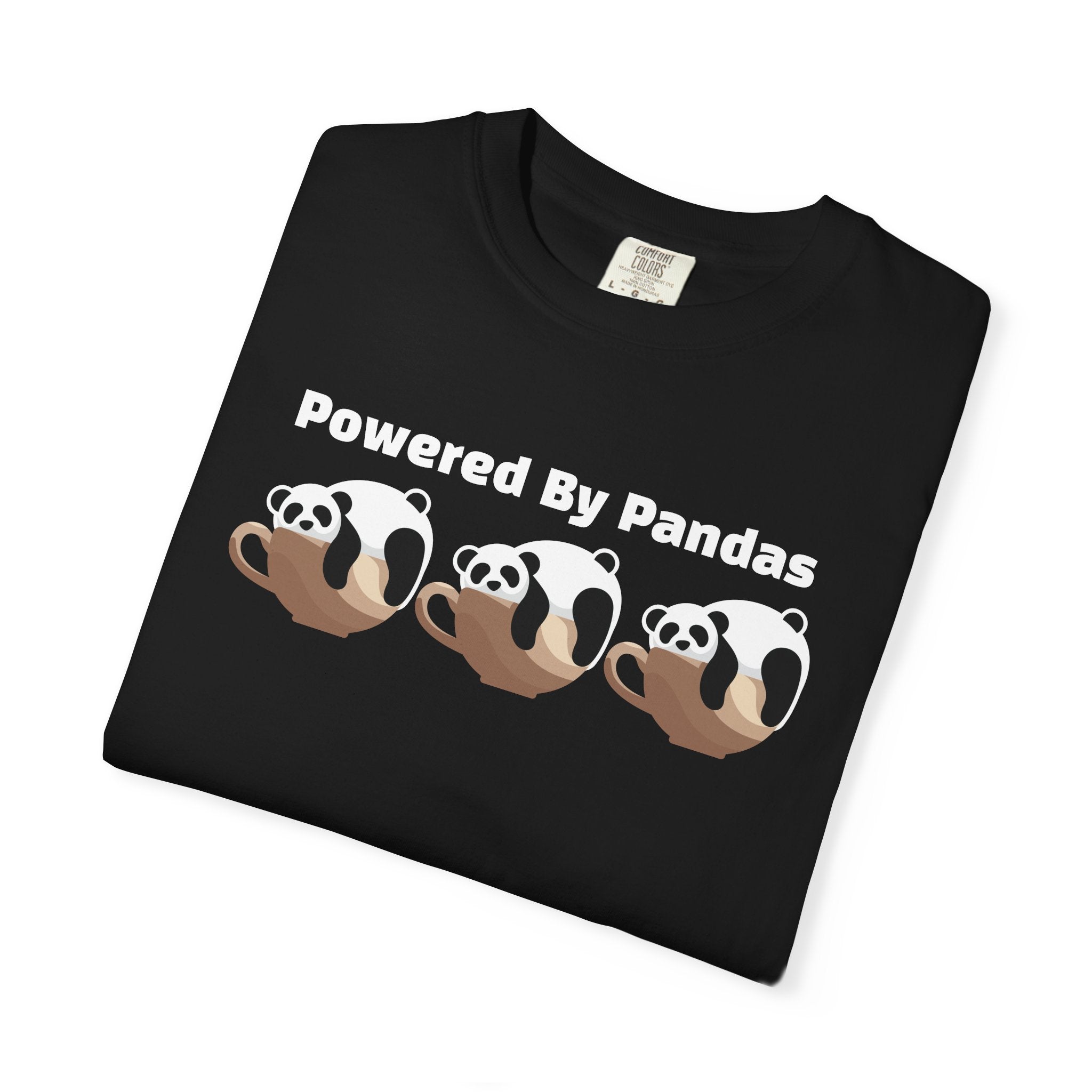 Powered by Pandas Tee