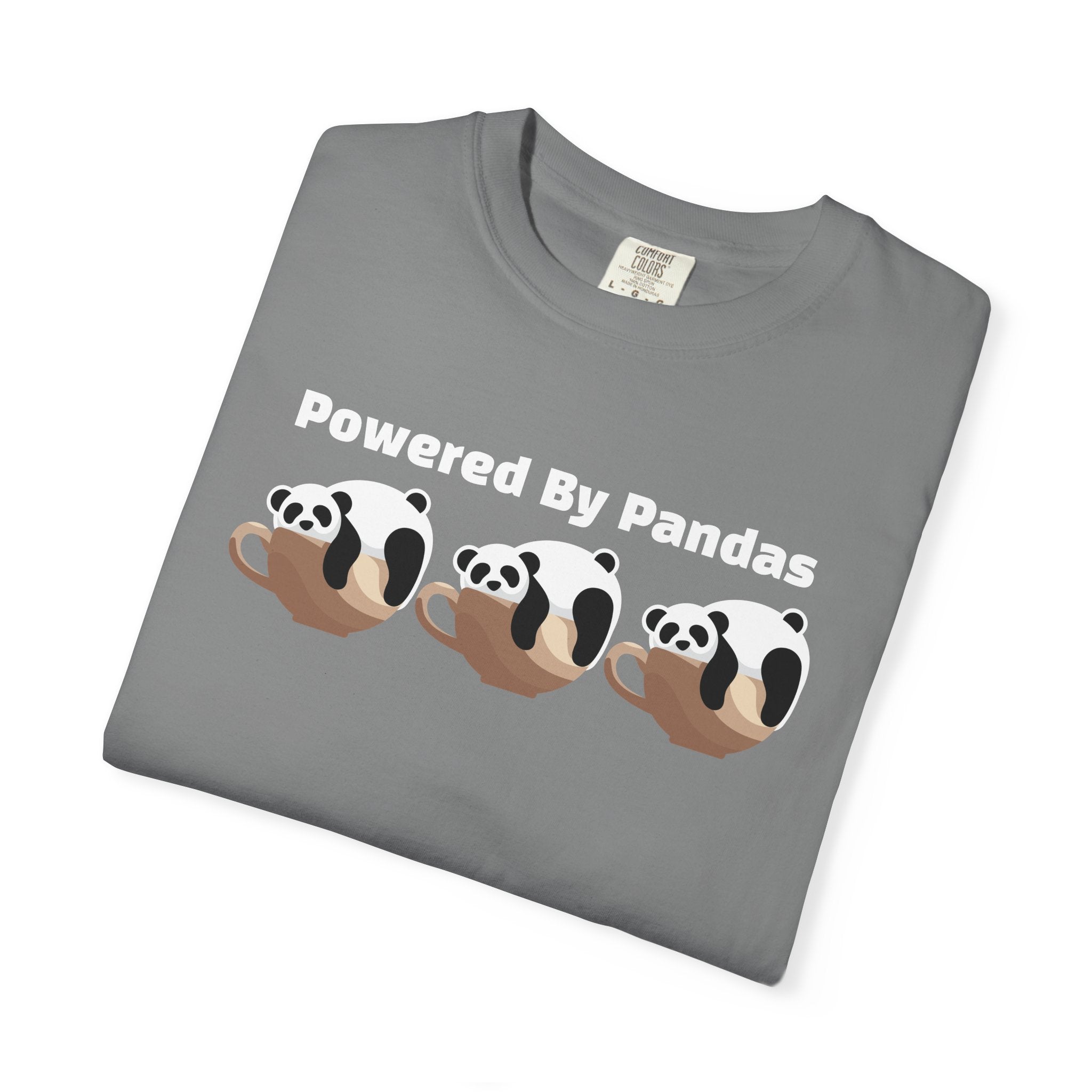 Powered by Pandas Tee